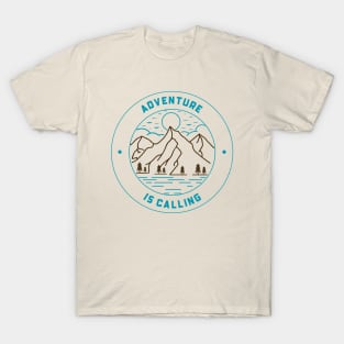 Adventure Is Calling Outdoor Adventure T-Shirt